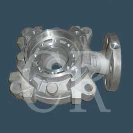 pump body parts investment casting, precision casting process, lost wax casting